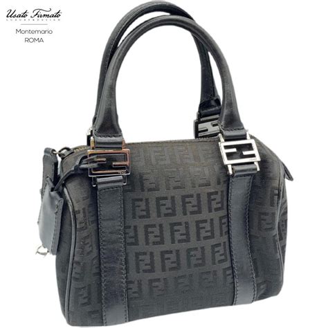 borsa fendi nera piccola|Borse mini da donna di FENDI .